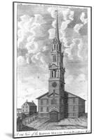 Baptist Meeting House in Providence, Rhode Island-null-Mounted Giclee Print