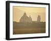 Baptistery, Duomo and the Leaning Tower in the Campo Dei Miracoli, Pisa, Tuscany, Italy-Gavin Hellier-Framed Photographic Print