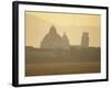 Baptistery, Duomo and the Leaning Tower in the Campo Dei Miracoli, Pisa, Tuscany, Italy-Gavin Hellier-Framed Photographic Print