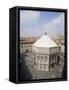 Baptistery, Duomo, Florence, Unesco World Heritage Site, Tuscany, Italy-Philip Craven-Framed Stretched Canvas