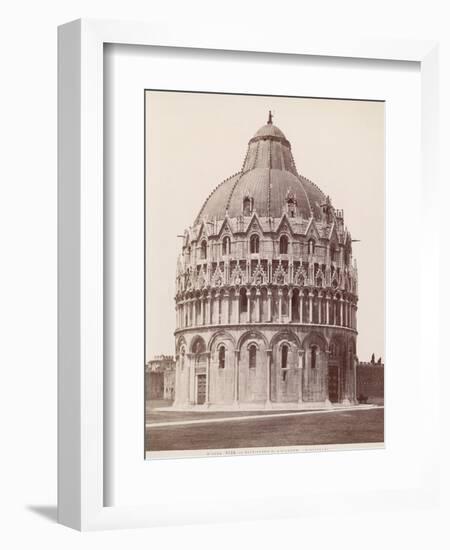 Baptistery of Pisa-null-Framed Photographic Print