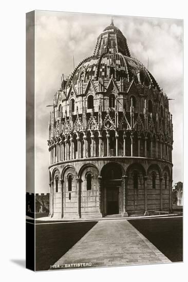 Baptistry, Pisa, Italy-null-Stretched Canvas