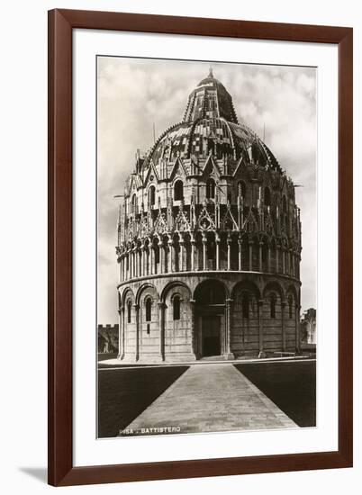 Baptistry, Pisa, Italy-null-Framed Art Print