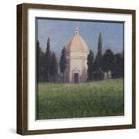 Baptistry, Tavarnelle, 2012-Lincoln Seligman-Framed Giclee Print