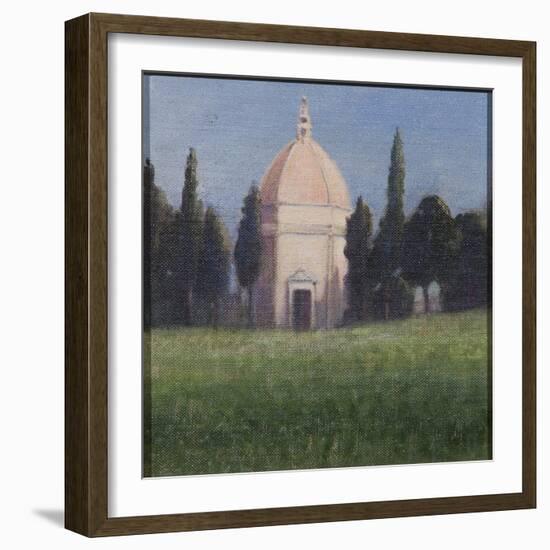 Baptistry, Tavarnelle, 2012-Lincoln Seligman-Framed Giclee Print