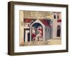 Baptizing an Infidel, Miniature from the Entree D'Espagne-null-Framed Giclee Print