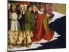 Baptizing Men and Children, Detail from Coronation of Virgin Altarpiece, 1454-Enguerrand Quarton-Mounted Giclee Print