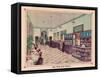 'Bar and Grill Room - Hotel Florida - Havana - Cuba', c1910-Unknown-Framed Stretched Canvas