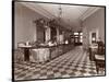 Bar at Gilsey House, Broadway and 29th Street, New York, 1900 or 1901-Byron Company-Stretched Canvas