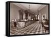 Bar at Gilsey House, Broadway and 29th Street, New York, 1900 or 1901-Byron Company-Framed Stretched Canvas