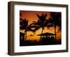 Bar at Sunset, Antigua, Caribbean, West Indies-Firecrest Pictures-Framed Photographic Print