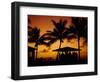 Bar at Sunset, Antigua, Caribbean, West Indies-Firecrest Pictures-Framed Photographic Print