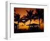 Bar at Sunset, Antigua, Caribbean, West Indies-Firecrest Pictures-Framed Photographic Print