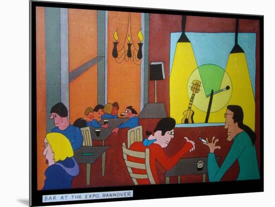 Bar at the Expo, Hannover,2000-Timothy Nathan Joel-Mounted Giclee Print