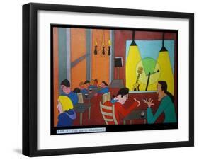 Bar at the Expo, Hannover,2000-Timothy Nathan Joel-Framed Giclee Print