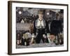 Bar at the Folies, Bergeres-Edouard Manet-Framed Giclee Print