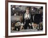 Bar at the Folies, Bergeres-Edouard Manet-Framed Giclee Print