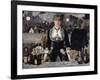 Bar at the Folies, Bergeres-Edouard Manet-Framed Giclee Print