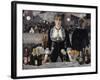 Bar at the Folies, Bergeres-Edouard Manet-Framed Premium Giclee Print