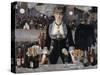 Bar at the Folies, Bergeres-Edouard Manet-Stretched Canvas