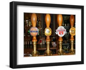 Bar, Careys Bay Hotel, Careys Bay, Port Chalmers, Dunedin, New Zealand-David Wall-Framed Photographic Print