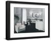 'Bar corner of a dining room designed by Jacques Adnet', c1940-Unknown-Framed Photographic Print