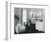 'Bar corner of a dining room designed by Jacques Adnet', c1940-Unknown-Framed Photographic Print