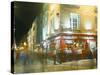Bar Fleet Street, Temple Bar Area, Dublin, County Dublin, Eire (Ireland)-Bruno Barbier-Stretched Canvas