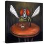 Bar Fly-Leah Saulnier-Stretched Canvas