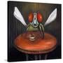 Bar Fly-Leah Saulnier-Stretched Canvas