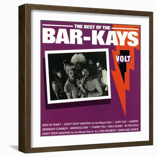 Bar-Kays - The Best of the Bar-Kays-null-Framed Art Print