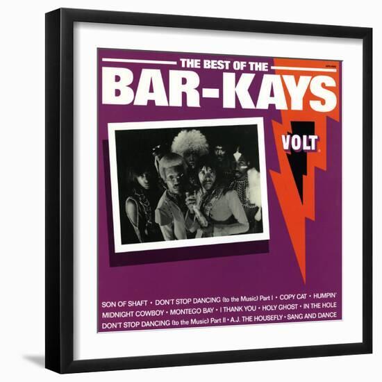 Bar-Kays - The Best of the Bar-Kays-null-Framed Art Print