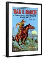 Bar L Ranch, 1930-null-Framed Art Print