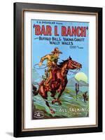 Bar L Ranch, 1930-null-Framed Art Print