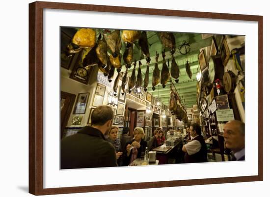 Bar Las Teresas, Seville, Andalucia, Spain, Europe-Stuart Black-Framed Photographic Print