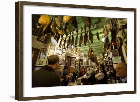 Bar Las Teresas, Seville, Andalucia, Spain, Europe-Stuart Black-Framed Photographic Print