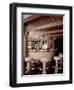 Bar on the Ship 'Christina O' Owned by Shipping Magnate Aristotle Onassis, 1954-Dmitri Kessel-Framed Photographic Print