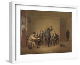 Bar-Room Scene, 1835-William Sidney Mount-Framed Giclee Print