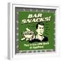 Bar Snacks! They'Re Like Little Bowls of Happiness!-Retrospoofs-Framed Premium Giclee Print