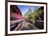 Bar Street (Xinhuajie) in the Old Part of Lijiang in a Long Exposure, Lijiang, Yunnan, China, Asia-Andreas Brandl-Framed Photographic Print