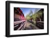 Bar Street (Xinhuajie) in the Old Part of Lijiang in a Long Exposure, Lijiang, Yunnan, China, Asia-Andreas Brandl-Framed Photographic Print