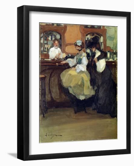 Bar Tabarin, 1905-Edmond Lempereur-Framed Giclee Print