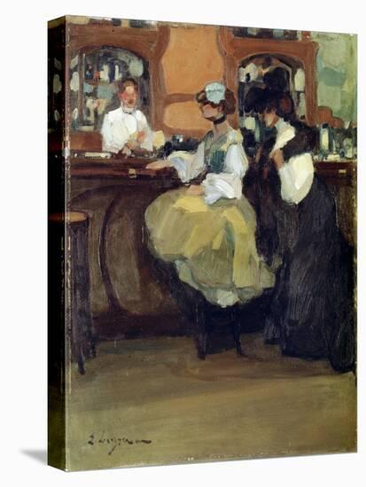 Bar Tabarin, 1905-Edmond Lempereur-Stretched Canvas