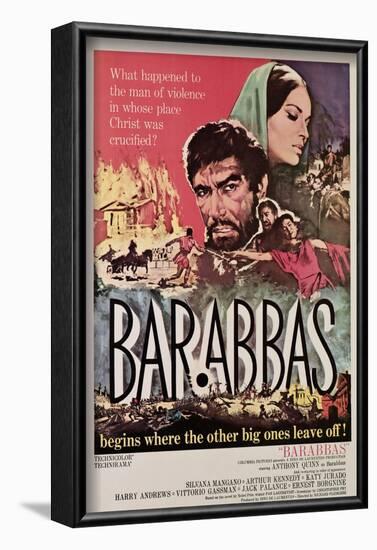 Barabbas, Anthony Quinn, Silvana Mangano, 1962-null-Framed Photo