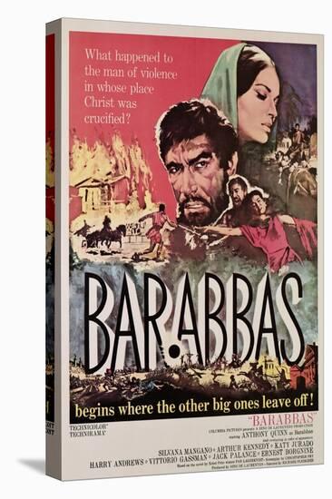 Barabbas, Anthony Quinn, Silvana Mangano, 1962-null-Stretched Canvas