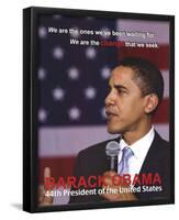 Barack Obama 44th President Art Print Poster-null-Framed Mini Poster