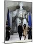 Barack Obama and His Wife Arrive at the Opening Inaugural Celebration at the Lincoln Memorial-null-Mounted Photographic Print