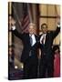 Barack Obama and Joe Biden at the Democratic National Convention 2008, Denver, CO-null-Stretched Canvas