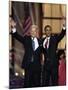 Barack Obama and Joe Biden at the Democratic National Convention 2008, Denver, CO-null-Mounted Photographic Print