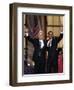 Barack Obama and Joe Biden at the Democratic National Convention 2008, Denver, CO-null-Framed Photographic Print